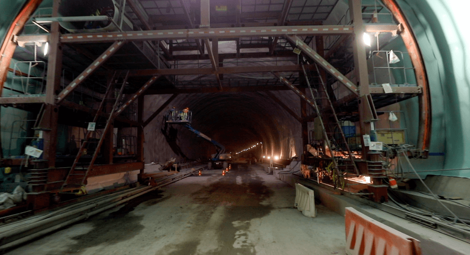 Longest Rail Tunnel in UAE