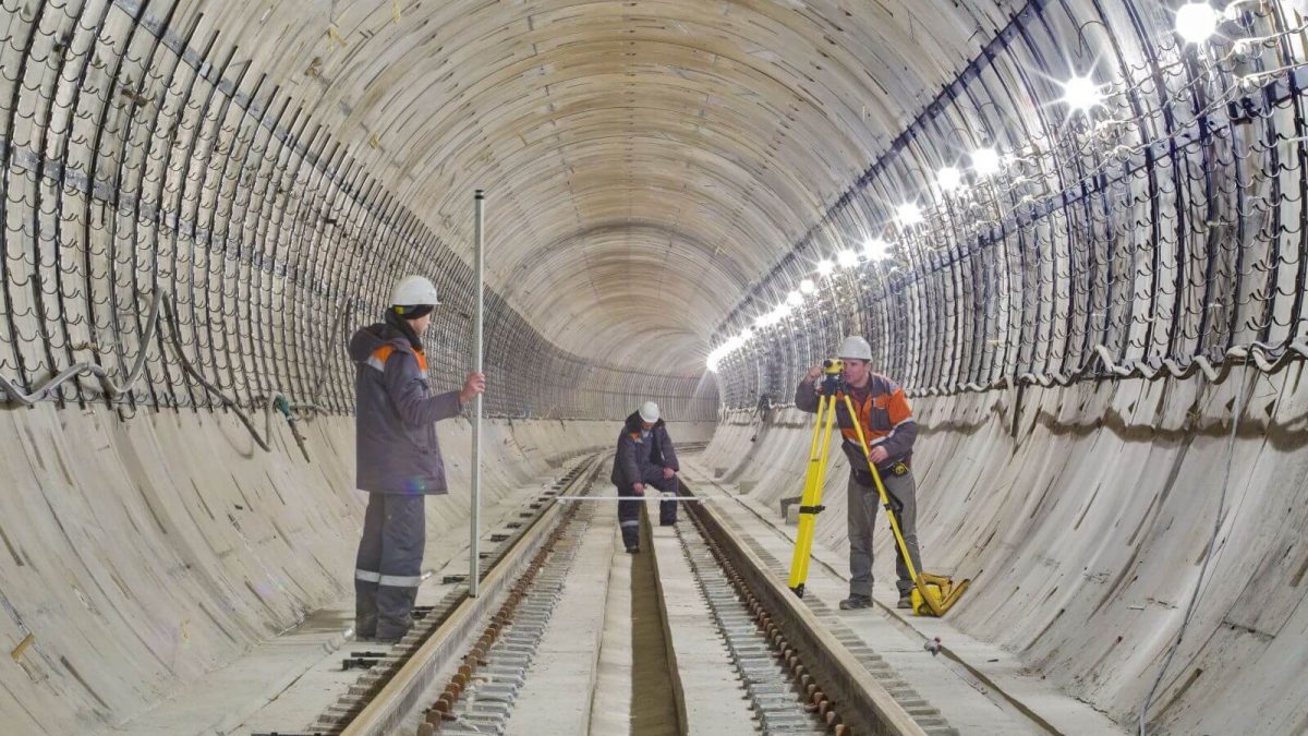 Moscow Metro Construction Site