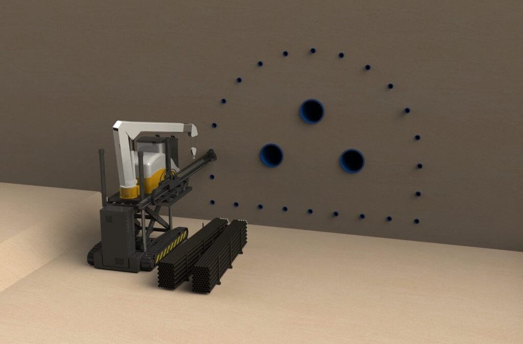 Hypertunnel robotic delivery system