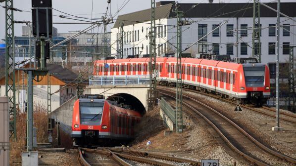 S Bahn main line at Munich