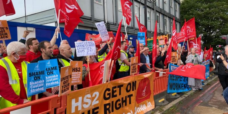 Union raises safety fears over HS2 site