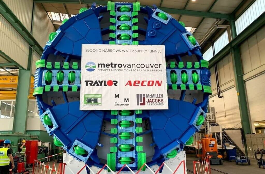 Canadas first slurry TBM digs out metro Vancouver water tunnel