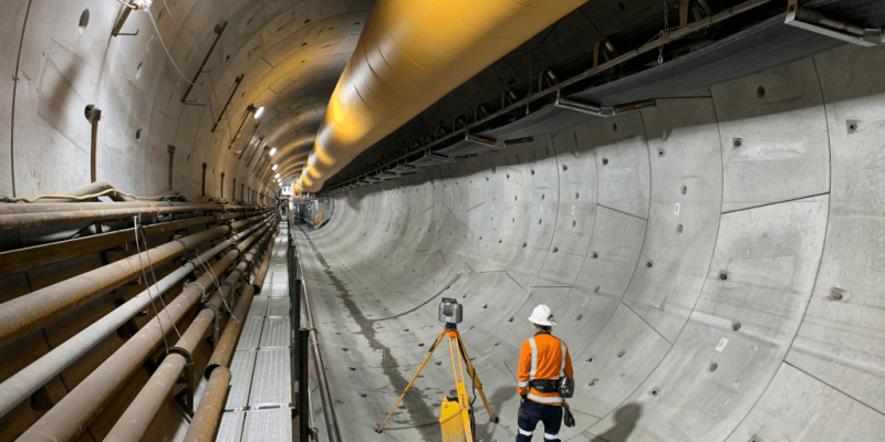 city rail link tbm completes tunnelling milestone