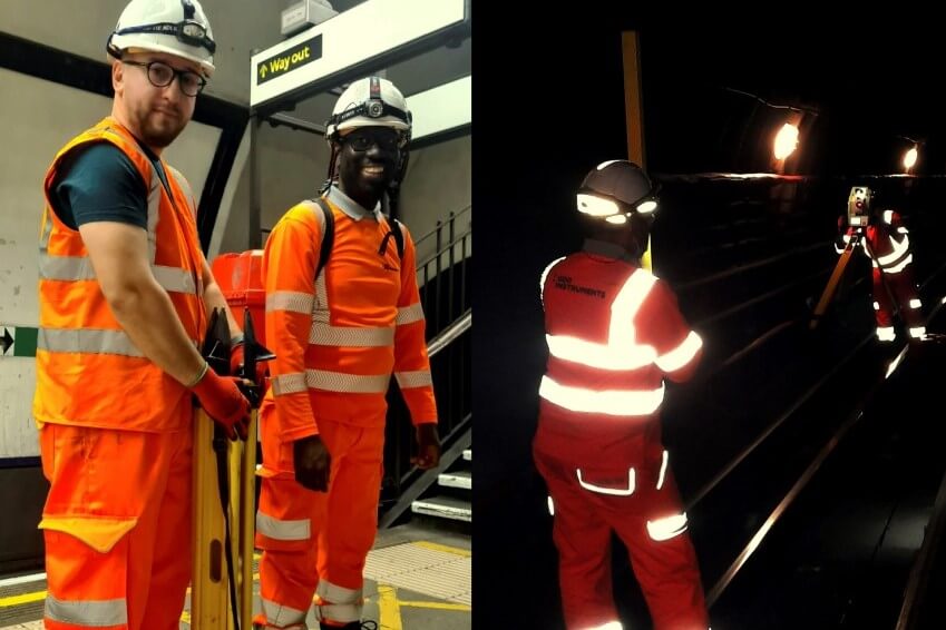 Geo-Instruments Survey Teams are Responsible for Monitoring the Northern Line for London Power Tunnels Project
