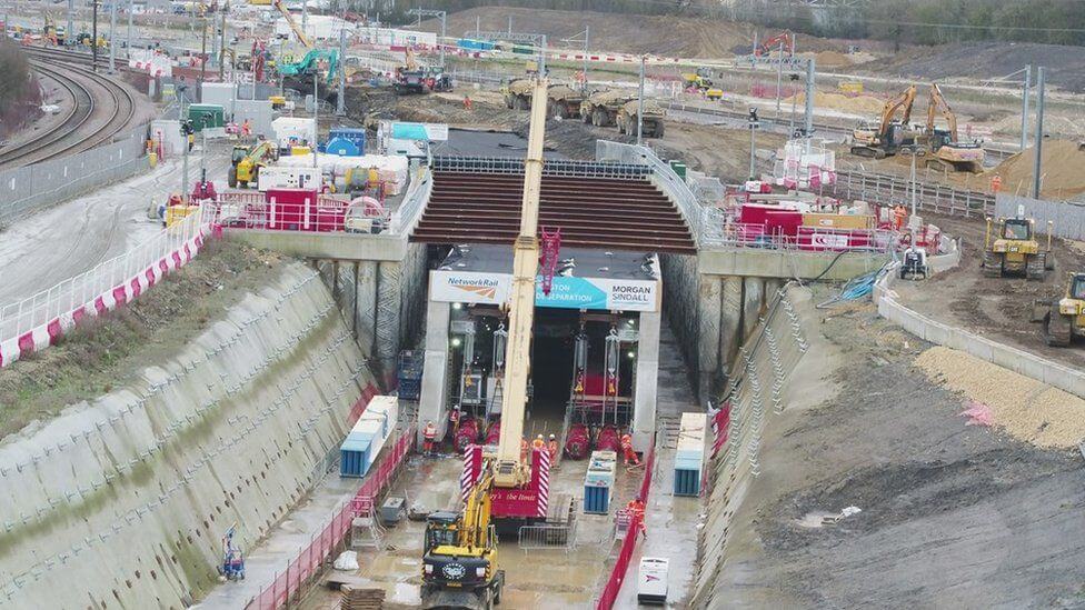 Werrington Tunnel UK first underground freight route