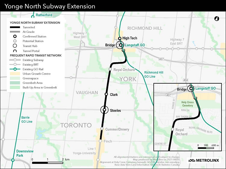 Yonge North Subway Extension - Metrolinx Project