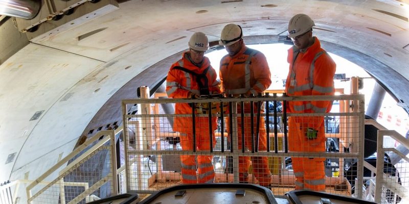 hs2 launches first midlands giant tunnelling machine