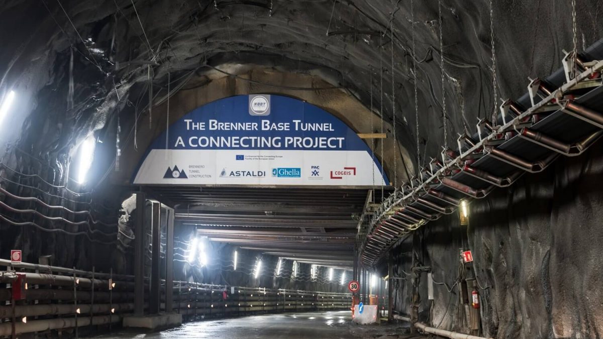 Brenner Base Tunnel constructed by WeBuild