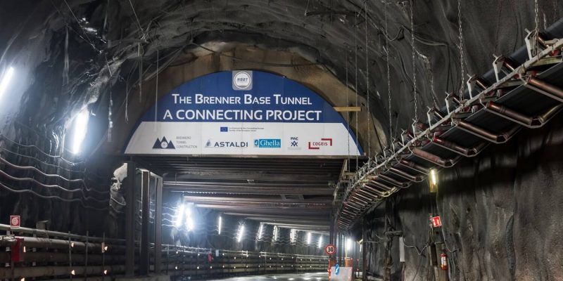 Brenner Base Tunnel constructed by WeBuild