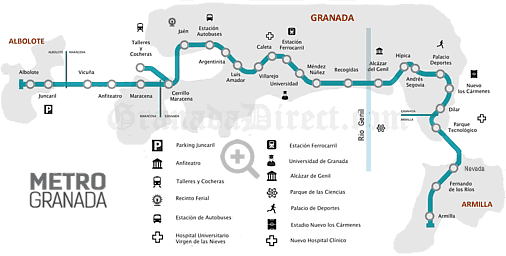 Granada Metro Light Line