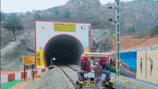 Bihar's Second Rail Tunnel with 903 feet Long