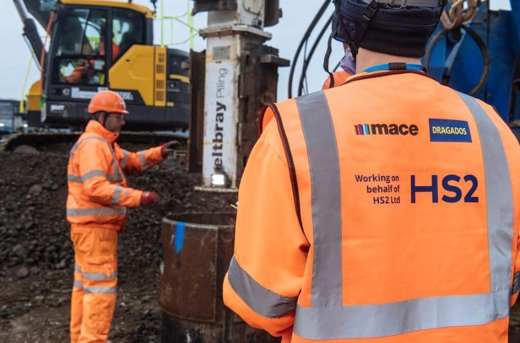 Mace and Dragados JV Staff Working for HS2