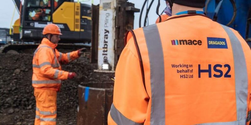 Mace and Dragados JV Staff Working for HS2