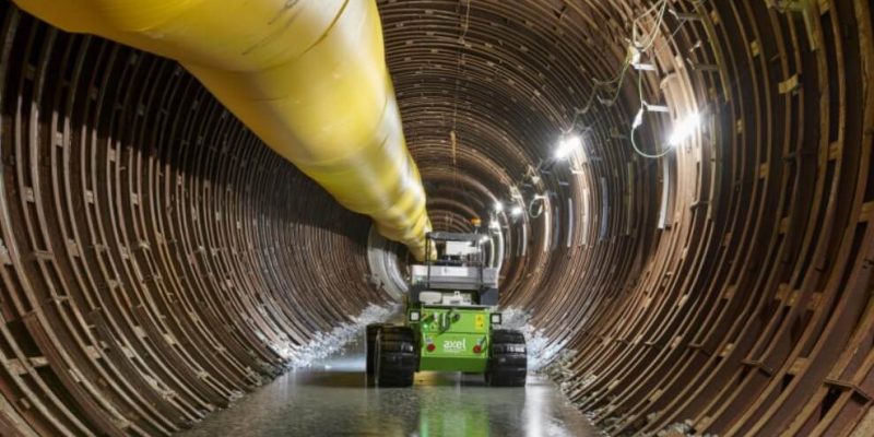 Webuild Robot in Turin-Lyon base tunnel