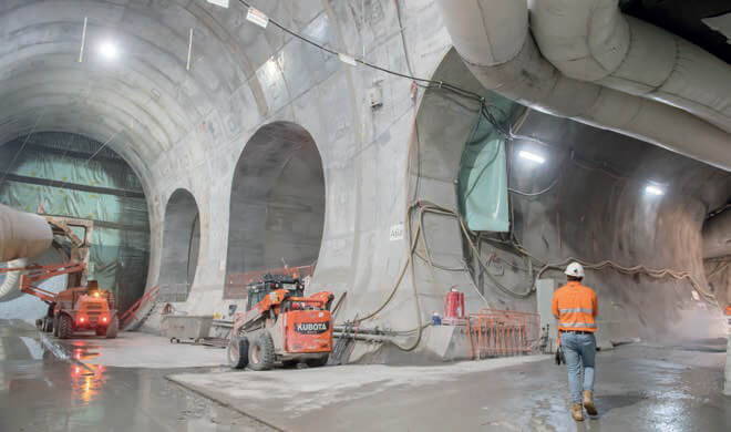 Sydney Metro City & Southwest tunnel and station excavation