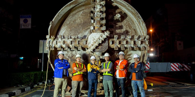 Terratec EPBM in Second Thai Cable Tunnel