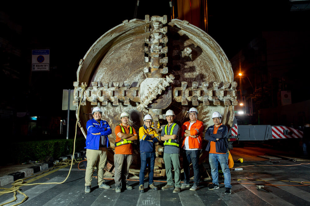 Terratec EPBM in Second Thai Cable Tunnel
