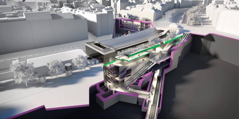 Vienna’s New Metro Line 3D Model