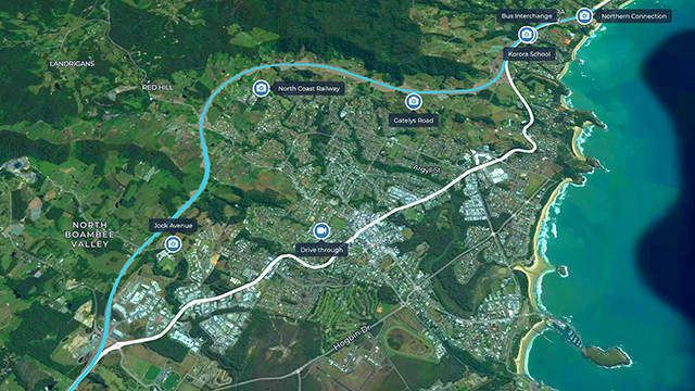 Coffs Harbour Bypass Route