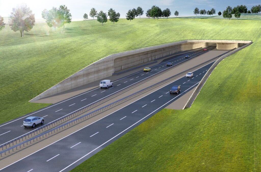 Stonehenge Tunnel 3D Model