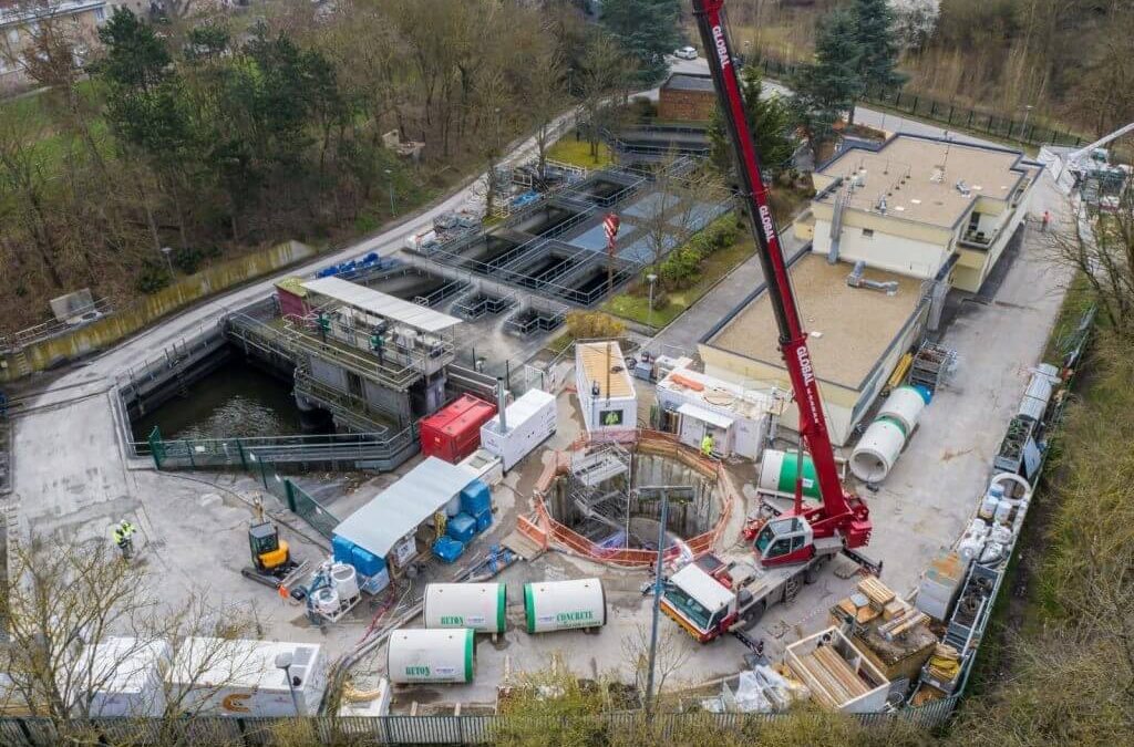 Bonneuil-en-France Wastewater Treatment Plant Project Site