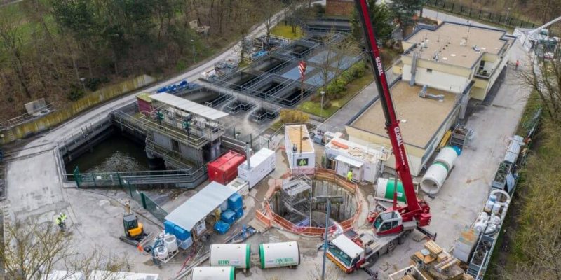 Bonneuil-en-France Wastewater Treatment Plant Project Site
