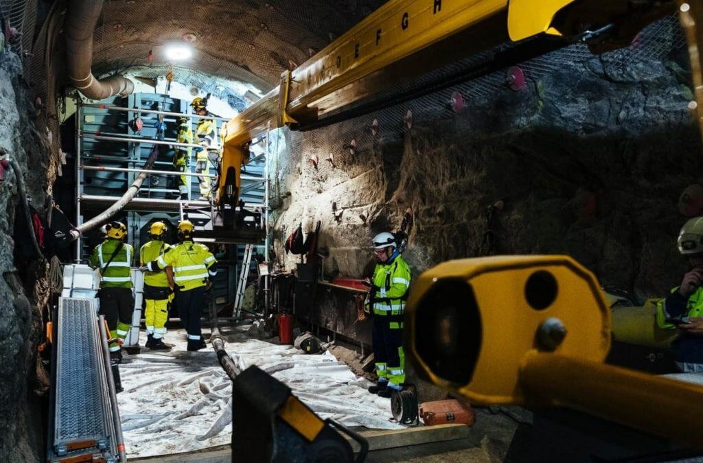 Nuclear Waste Tunnel Excavation