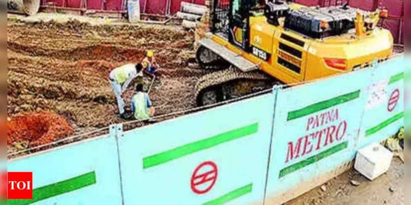 Patna Metro Construction Site