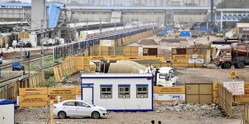 India’s Bullet Train Tunnel Project Site