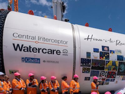 Watercare TBM in Auckland's Central Interceptor ject