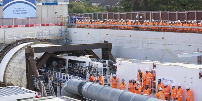 HS2 Launches First London Tunnelling Machine Sushila
