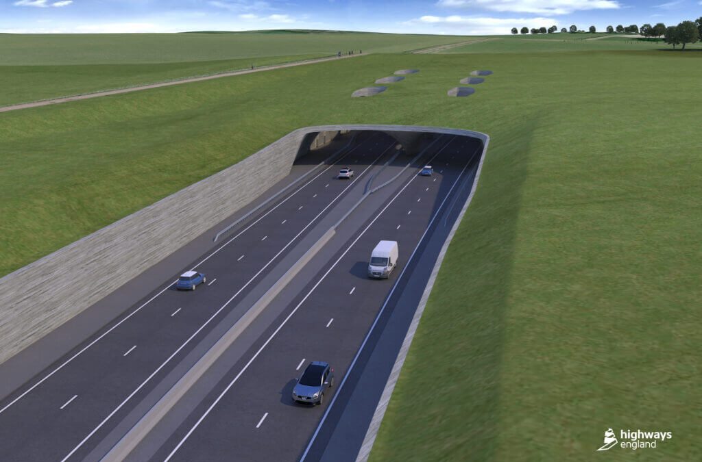 Stonehenge Tunnel 3D Model