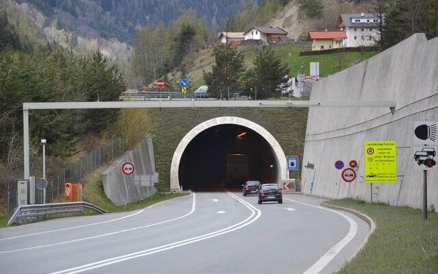 A12 Landecker Tunnel in Austria