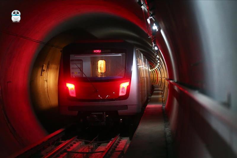 AKM Gar Kızılay Metro Tunnel