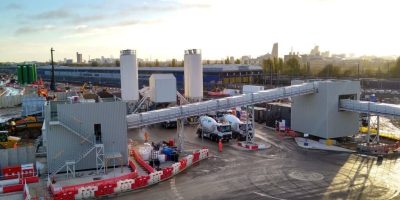 Giant Spoil Conveyor in HS2 Project