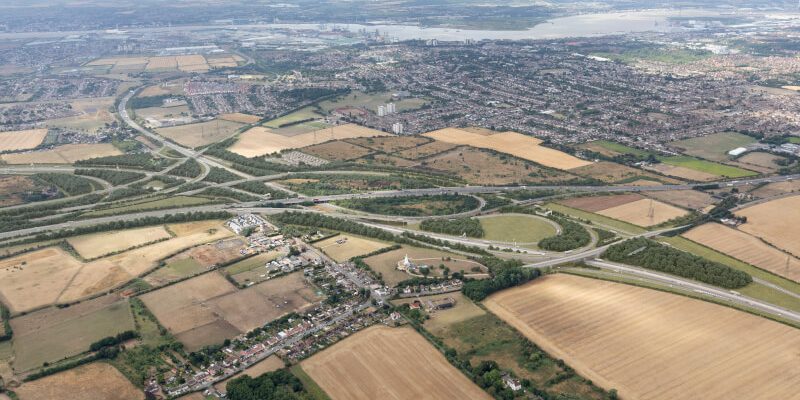 Lower Thames Crossing Aerial Photo
