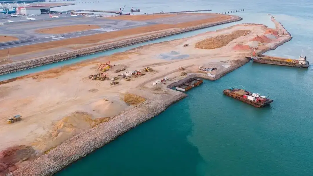 Macau New Port Area sewage Interception Pipeline Project Site