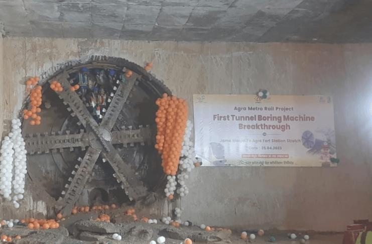 Agra Metro Breakthrough