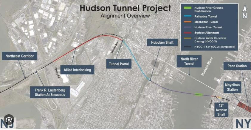 Hudson Tunnel Project Alignment Overview