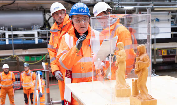 HS2 Crew on World Tunnelling Day