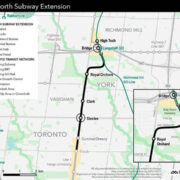Yonge North Subway Extension Map