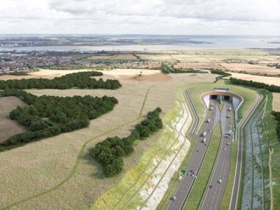 Lower Thames Crossing Tunnel Entrance