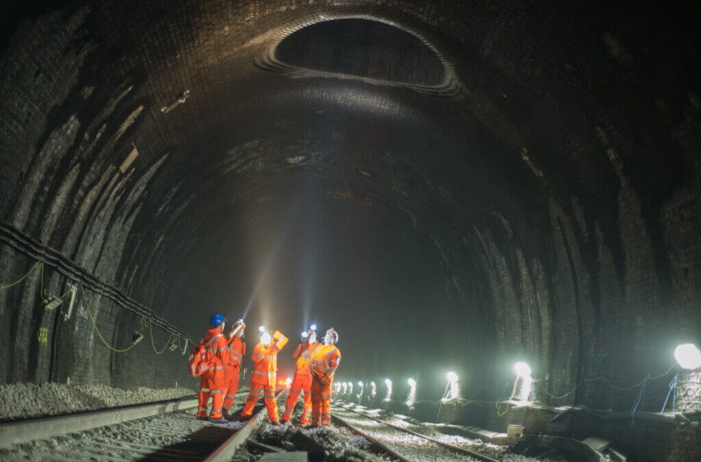 Network Rail Tunnel in the UK