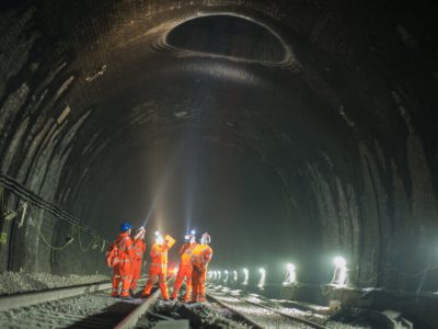 Network Rail Tunnel in the UK