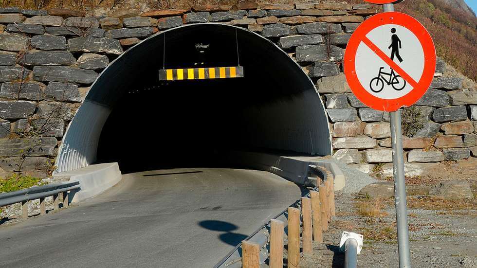 Southern Pollfjell Tunnel in Norway