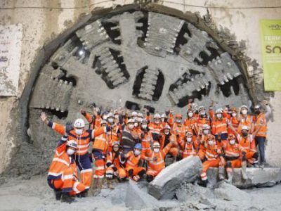 TBM Sofia Breaks Through