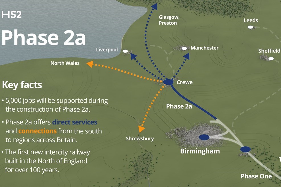 The winner of second stage of HS2's contract is Kier