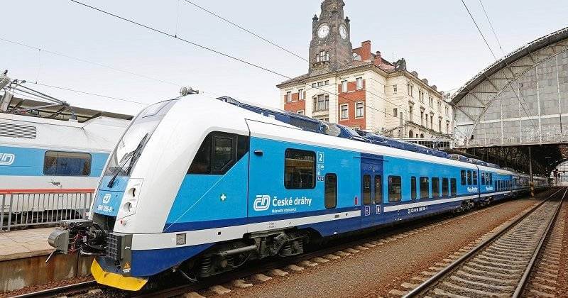 Brno - Ceska Trebova railway line - Adamov - Blansko