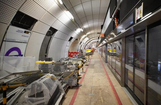 Crossrail Metro Station