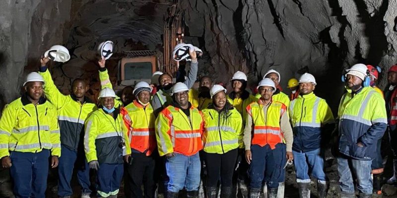 Drill and blast Lesotho double breakthrough